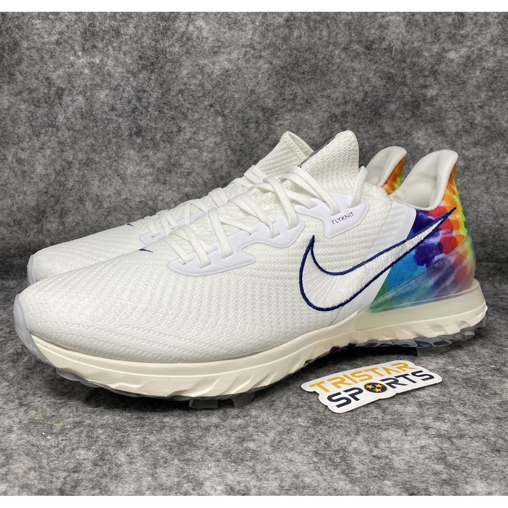 Nike Air Zoom Infinity Tour NRG Golf Shoes Mens 15 White Tie Dye CT3732-100